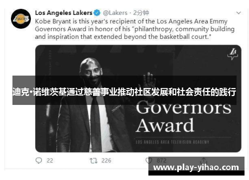 迪克·诺维茨基通过慈善事业推动社区发展和社会责任的践行