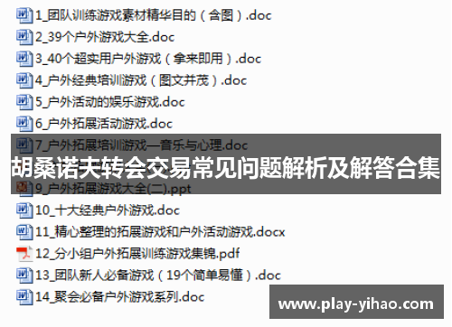 胡桑诺夫转会交易常见问题解析及解答合集